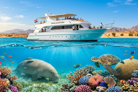 Marsa Mubarak Snorkeling Sea Trip, Lunch & Transfer  - Marsa Alam