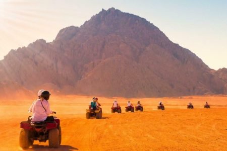 3 Hours Safari Sunrise Or Sunset by ATV Quad Bike Desert Fun - Sharm El Sheikh