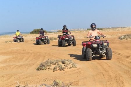 ATV Quad Sun & Sea Safari Tour Snorkeling & Camel Ride-Marsa Alam